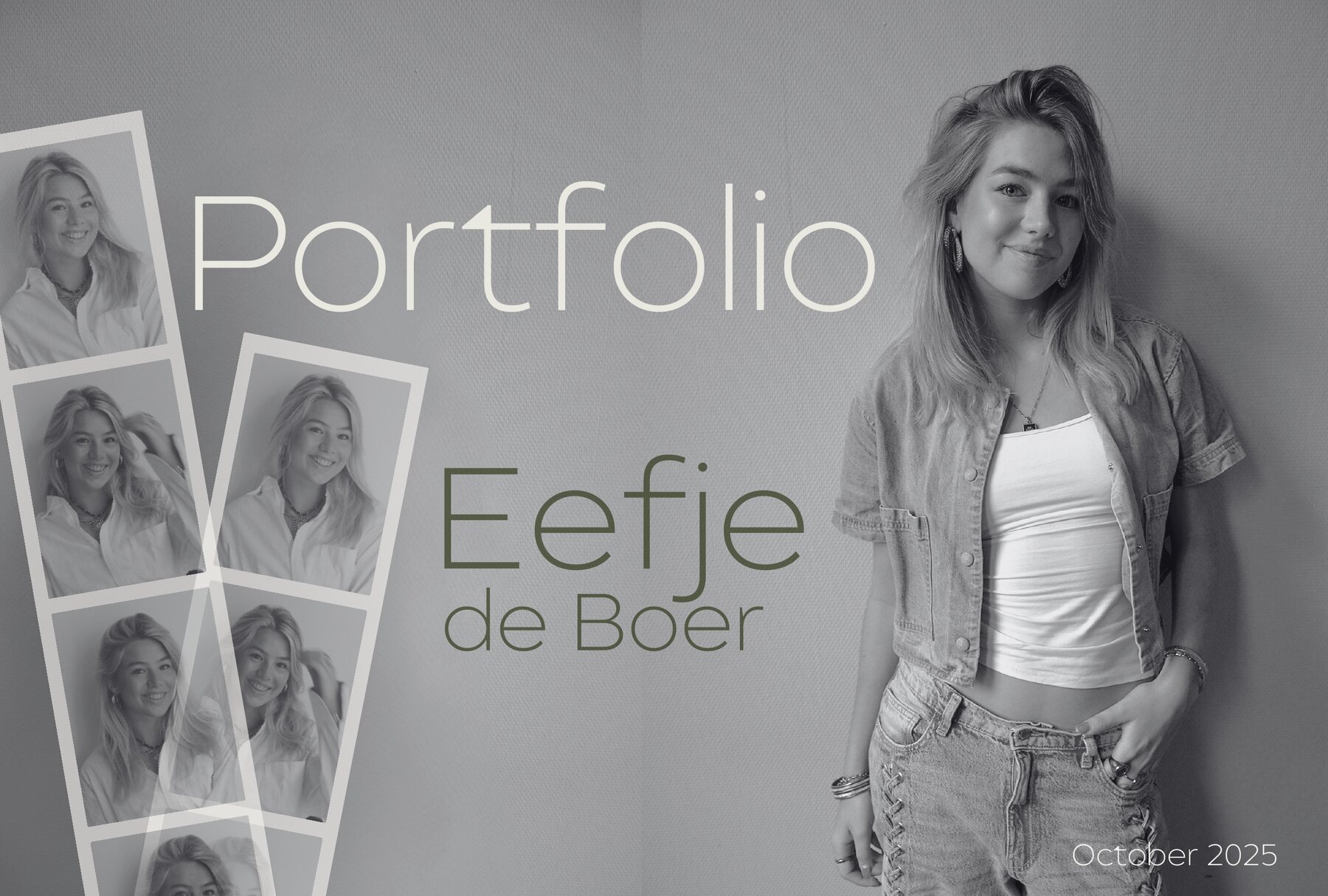 Portrait of Eefje de Boer