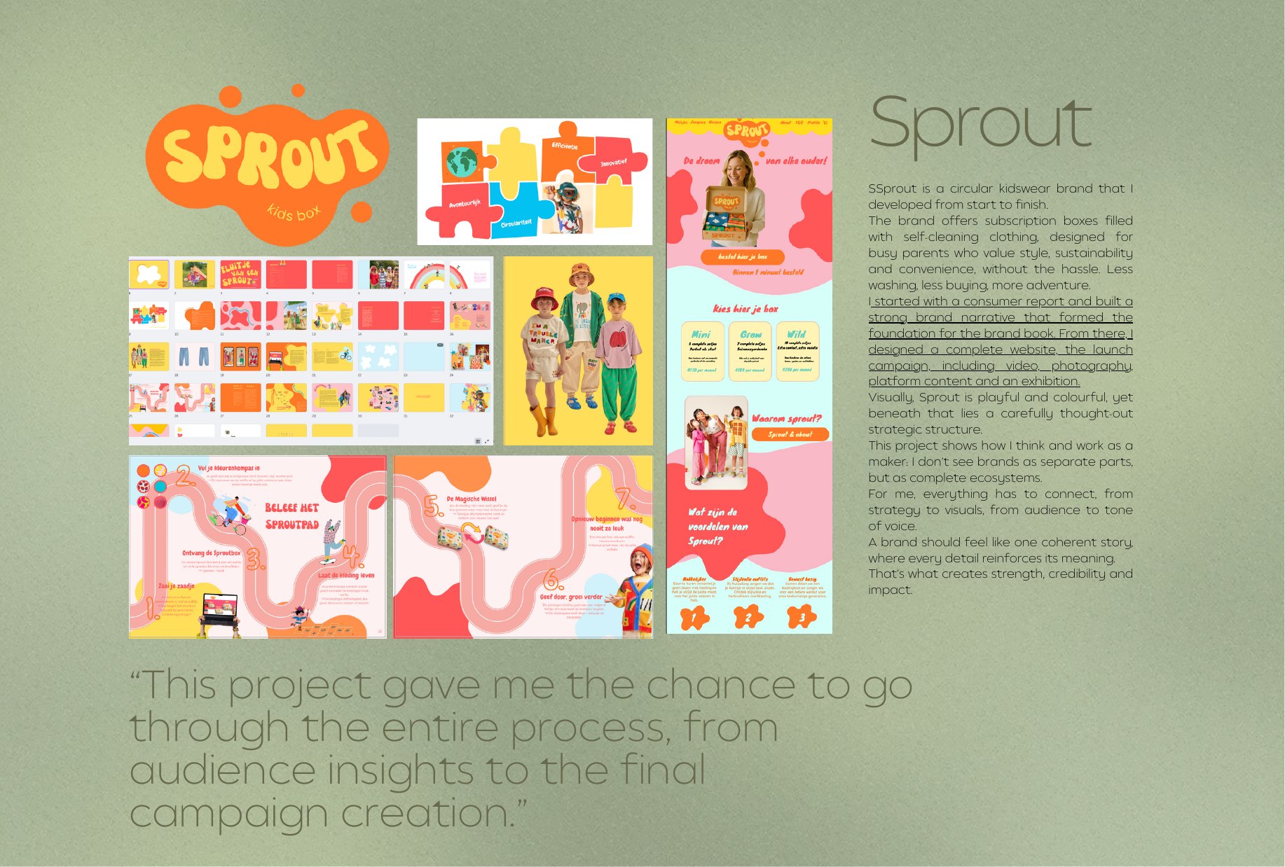 Sprout kidswear brand